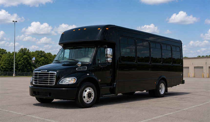 18-passenger minibus for charter in Jacksonville, FL
