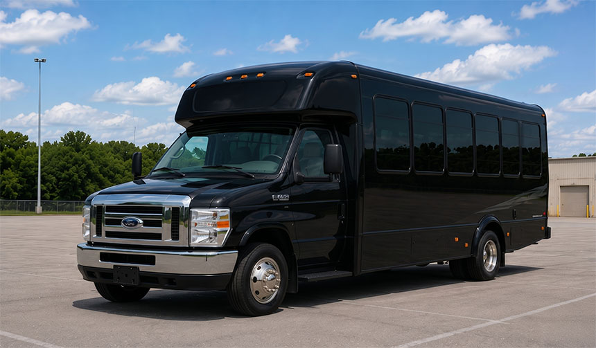 20-passenger minibus for charter in Jacksonville, FL