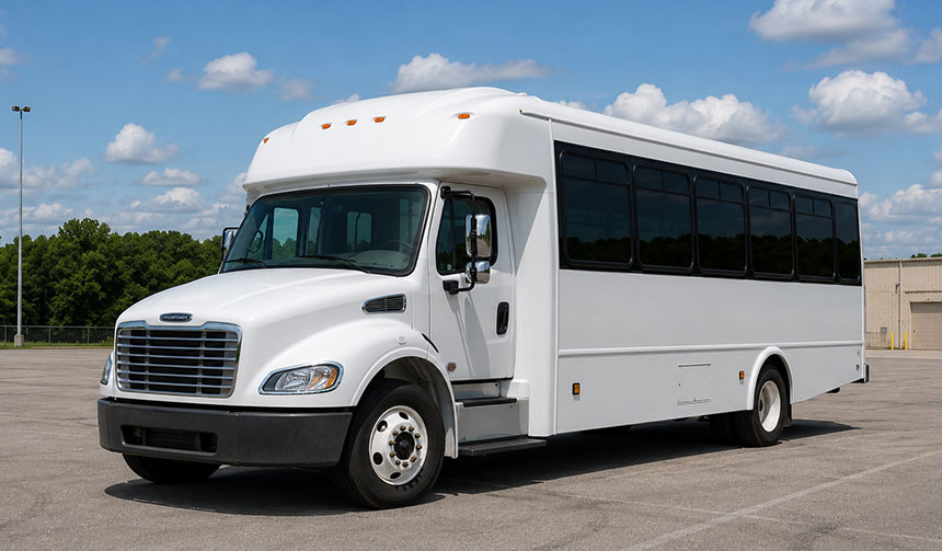 25-passenger minibus for charter in Jacksonville, FL
