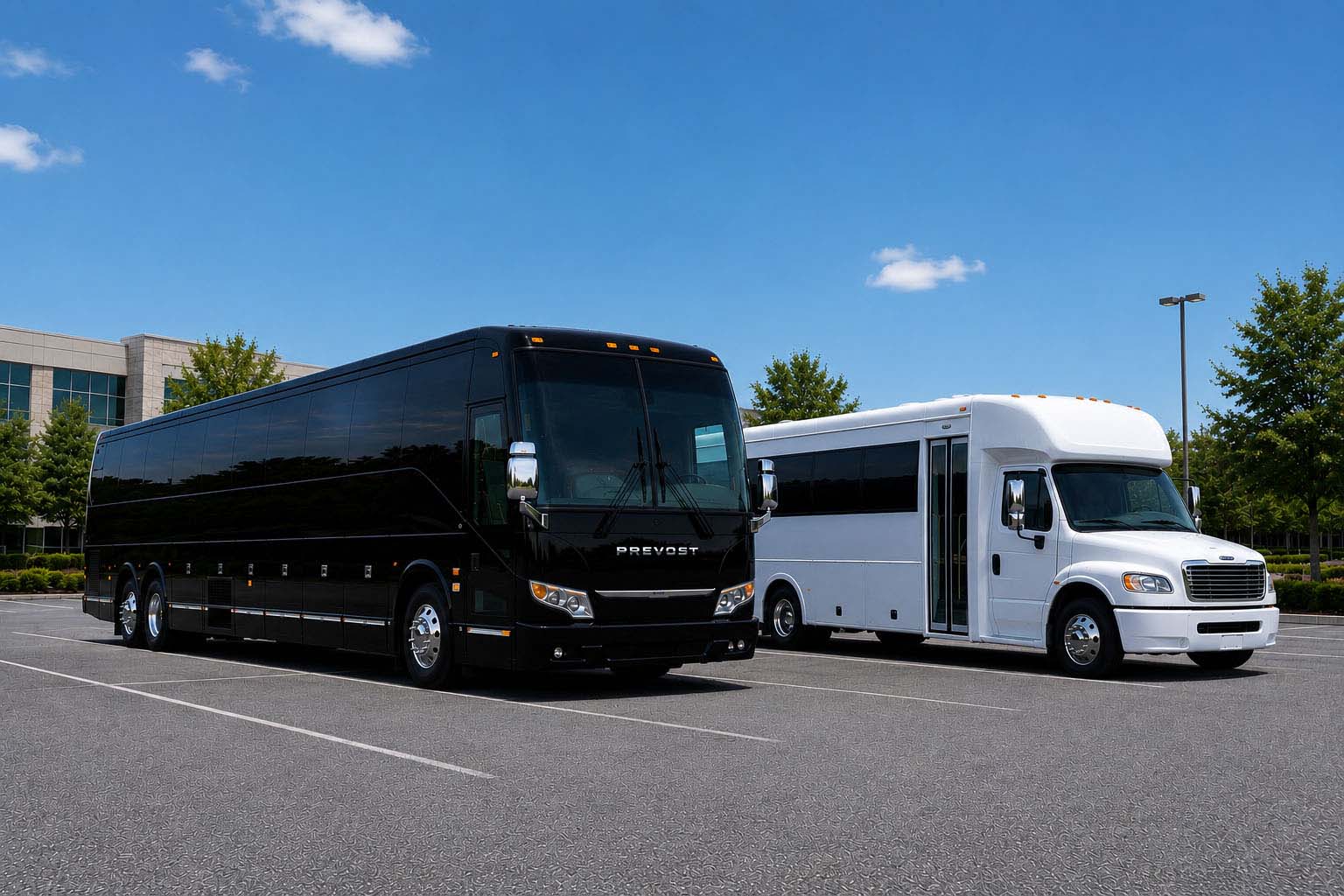 Charter bus rental in Jacksonville, FL